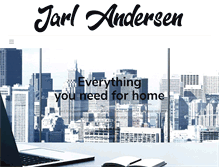 Tablet Screenshot of jarlandersen.com